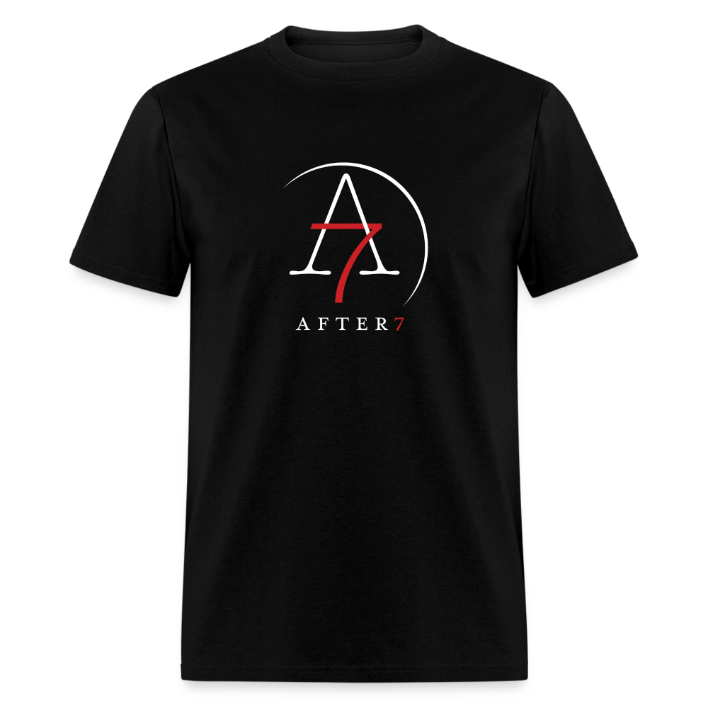 Black After 7 Shirt with Logo - black