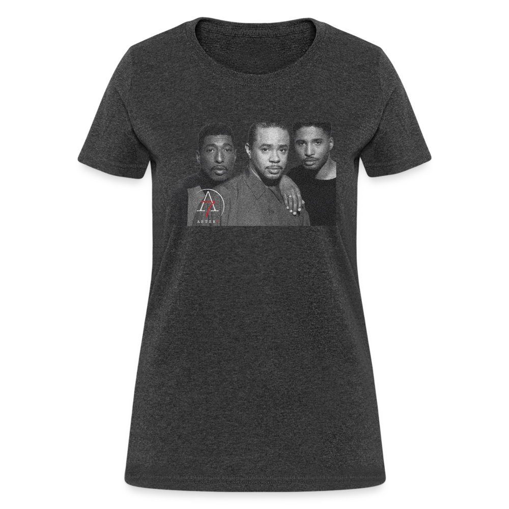 After 7 Women's Old School Limited Edition Gray - heather black